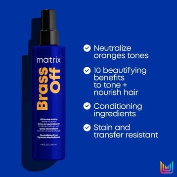 Matrix Total Results Brass Off All-In-One Toning Leave-In..., Verzenden, Nieuw, Kam of Borstel