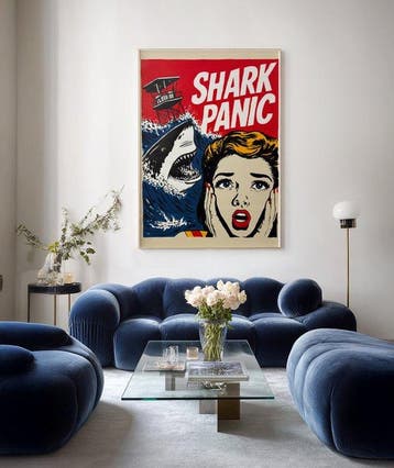 Flavia Delgado - SHARK PANIC XL (NO RESERVE)