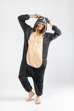 Onesie Nijlpaard Pak L-XL Nijlpaardpak Kostuum Grijs Hippo Z, Ophalen of Verzenden, Nieuw
