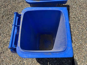 Blauwe afvalcontainer 120L (Afvalverwerking, Diverse), Ophalen of Verzenden, Nieuw