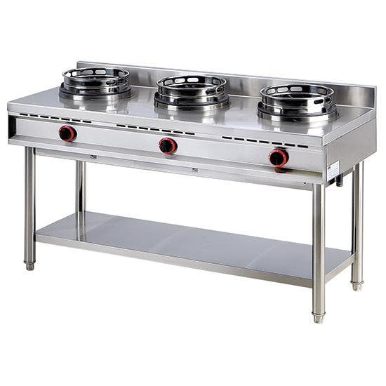 Gas Wok | 600 Line Range | Standaard | 3 Brander | 39kW |, Zakelijke goederen, Horeca | Keukenapparatuur, Nieuw in verpakking