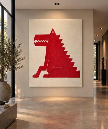 Hamelink - Sitting Red Crocodile