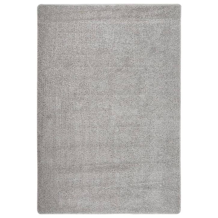 vidaXL Vloerkleed shaggy anti-slip 120x170 cm lichtgrijs, Huis en Inrichting, Stoffering | Tapijten en Vloerkleden, Nieuw, Verzenden