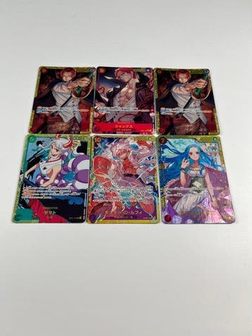 Bandai Card - One Piece - hanks / Luffy / Yamato / Vivi