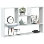 vidaXL Wandplank Wit 99x15x60 cm Bewerkt Hout, Verzenden, Nieuw