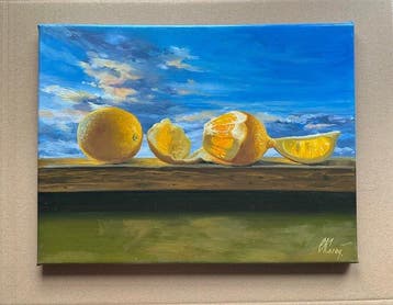 Sergey Kolodyazhniy (XX-XXI) - Lemons against the sky, Antiquités & Art