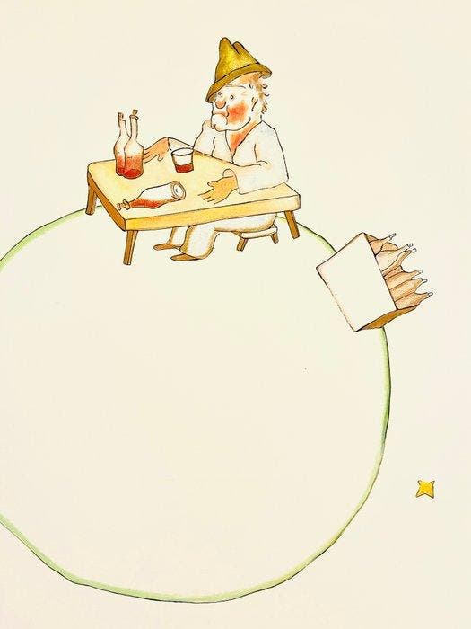 Antoine de Saint-Exupéry (1900-1944), after - Le Petit, Antiek en Kunst, Antiek | Overige Antiek