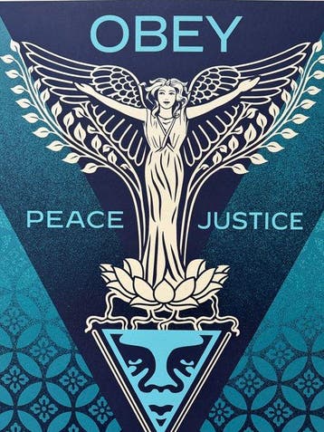 Shepard Fairey (OBEY) (1970) - Nouveau Angel
