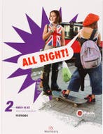 All right ! 2 vmbo-(k)gt Tekstboek 9789034532091 M. Koevoets, Verzenden, Zo goed als nieuw, M. Koevoets