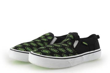 Vans Instappers Meisjes in maat 32½ Zwart, Verzenden, Schoenen
