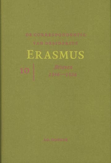 CORRESPONDENTIE VAN ERASMUS deel 10 9789061006718, Verzenden, Zo goed als nieuw
