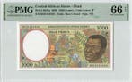 Central African States 1000 Francs 2000 Chad Pick 602pg P..., Verzenden