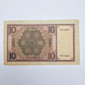Pays-Bas. - 10 Gulden - 1930 - PL34 (Sans prix de réserve)