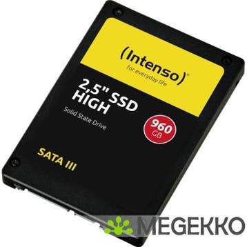Intenso High Performance 2.5  960GB SSD, Verzenden