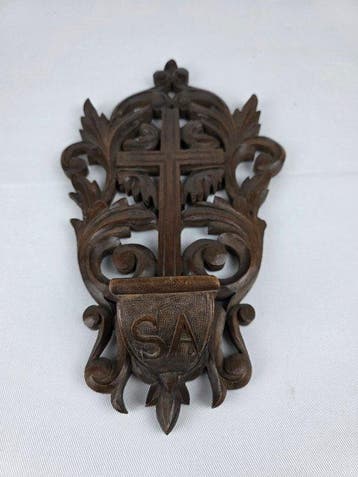 Wijwatervat - 1850-1900 - Wandmontage - 33 cm