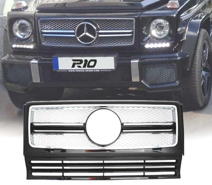 Calandre Pour Mercedes G-W463 90-15, Autos : Pièces & Accessoires, Carrosserie & Tôlerie, Envoi