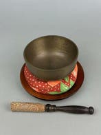 Klankschaal (4) - Messing - 1920-1930 - Thadobati zingende, Nieuw