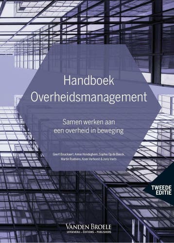 Handboek overheidsmanagement 9789049617028, Verzenden, Zo goed als nieuw