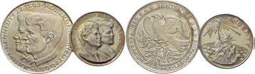 Ar-medaille 1968 Moderne medaille Kennedy, John F en Robert, Timbres & Monnaies, Verzenden