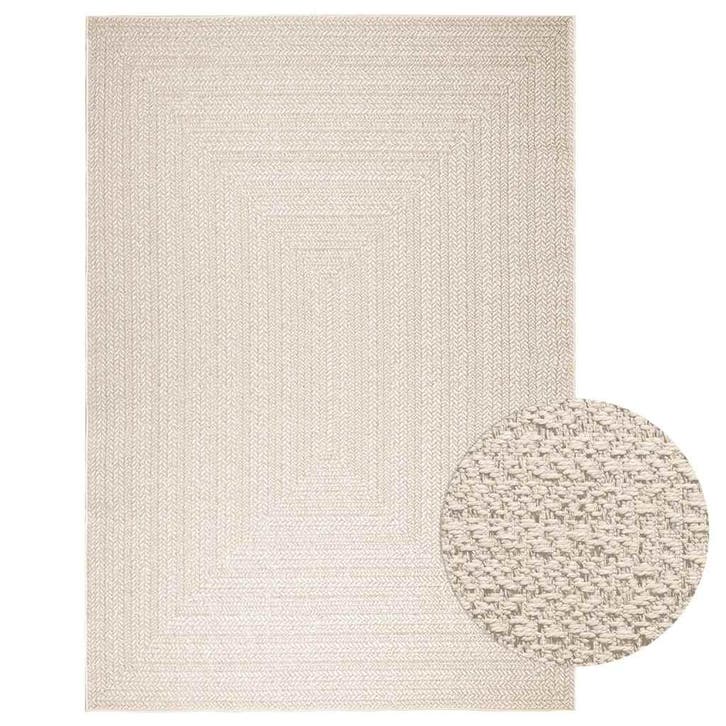 vidaXL Vloerkleed ZIZUR room binnen en buiten 200x290 cm, Huis en Inrichting, Stoffering | Tapijten en Vloerkleden, Nieuw, Verzenden