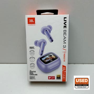 JBL Live Beam 3 Paars - Nieuw met bon, TV, Hi-fi & Vidéo, Casques audio, Verzenden