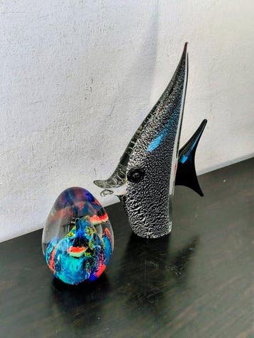 Oggetti Murano a tema marino - Figuur - Onderwaterglas