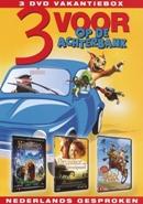 3 voor op de achterbank op DVD, Verzenden