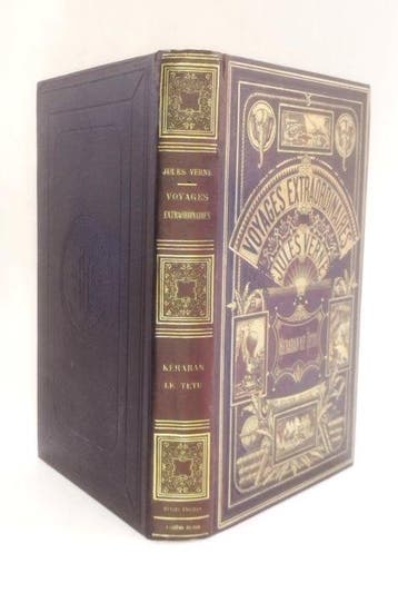 Jules Verne - Kéraban-le-Têtu [Très rare E.O Prune] - 1883