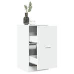 vidaXL Apothekerskast 40x41x77,5 cm bewerkt hout wit, Verzenden, Nieuw