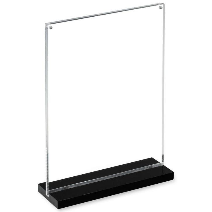 Menuhouder | VISTA VERTICO | Kunststof | Zwart | A4-Formaat, Zakelijke goederen, Horeca | Keukenapparatuur, Nieuw in verpakking