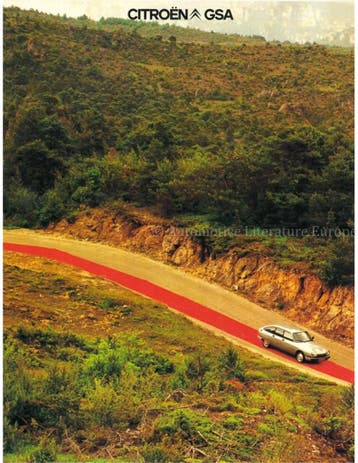 1979 CITROËN GSA BROCHURE NEDERLANDS, Nieuw