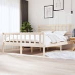 vidaXL Bedframe massief hout 180x200 cm, Huis en Inrichting, Verzenden, Nieuw