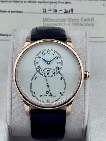 Jaquet-Droz - Grande Seconde Ivory Enamel Automatic Rose