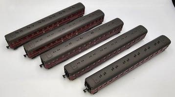 Roco N - 2269A - Ensemble de wagons de passagers pour trains