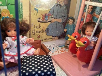 Glady / Delavennat / handgemaakt - Poppenhuis Uniek vintage, Antiek en Kunst
