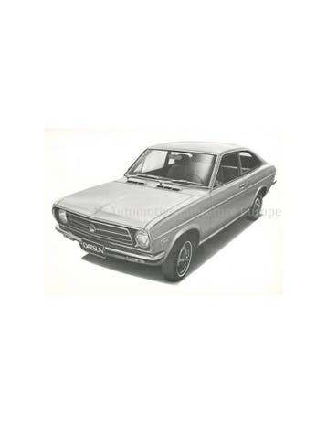 1971 DATSUN 1200 LEAFLET