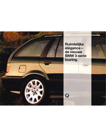 1995 BMW 3 SERIE TOURING BROCHURE NEDERLANDS