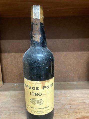 1980, 1985 Borges - Vintage Port - Douro - 2 Bouteilles, Nieuw