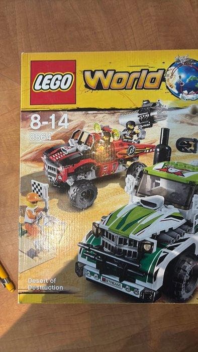 Lego Set - 8864 - World Racers - Desert of Destruction, Kinderen en Baby's, Speelgoed | Duplo en Lego