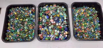 13 KG MARBLES. - Knikkers - Europa, Antiek en Kunst