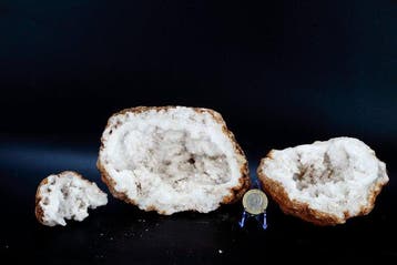 Grote melkkwarts 1,7 kilo Geode - Hoogte: 15 cm - Breedte: