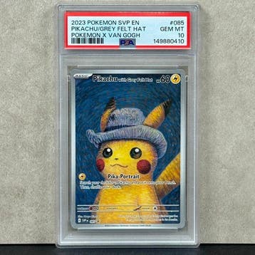 Pokémon Graded card - PIKACHU/GREY FELT HAT #085 - Pokémon -, Nieuw