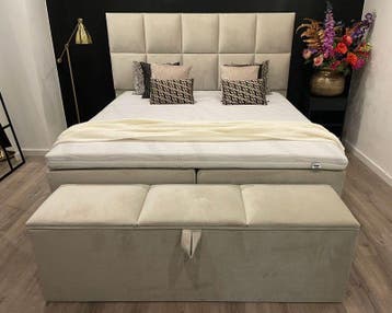Boxspring Novara - 200 x 220, Nieuw