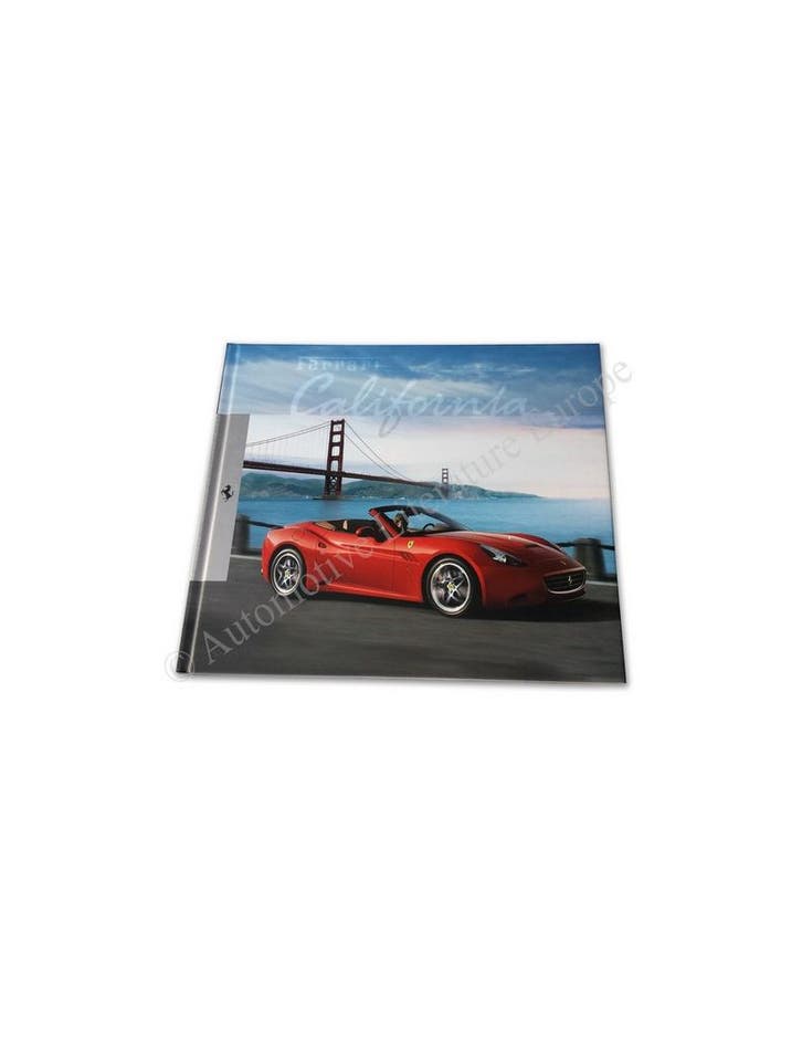 2008 FERRARI CALIFORNIA HARDCOVER BROCHURE 3351/08, Livres, Autos | Brochures & Magazines, Enlèvement ou Envoi