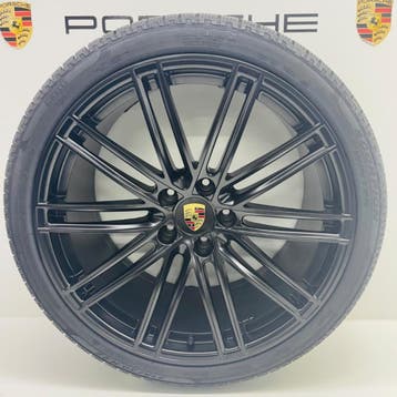 Porsche Cayenne (E3) Originele 22 Turbo IV GTS met banden, Ophalen, Banden en Velgen, Nieuw, Overige maten