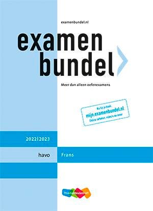 Examenbundel / havo Frans 2022/2023 9789006639681, Verzenden, Arja van Dam