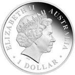 Australië. 1 Dollar 2009 Discover Australia - Brolga, 1 Oz