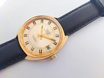 Union Ancre - automatic Germany gold plated mens - Sans prix, Nieuw