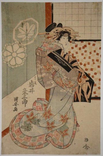 Utagawa Kuniyasu /  (1794–1832) Takao — Iwai Kumesabur