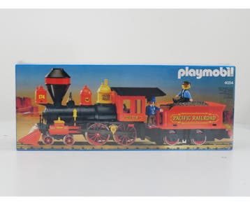 Playmobil 4054 Western stoomlocomotief “Pacific Railroad, Ophalen of Verzenden, Locomotief